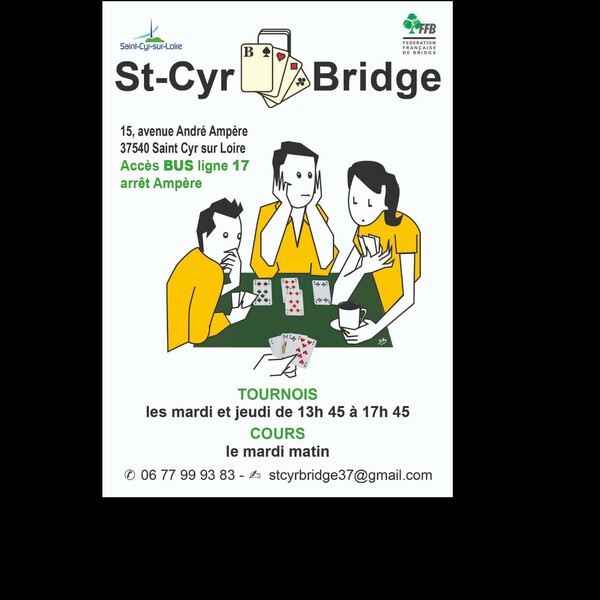 Saint Cyr Bridge - club de bridge à SAINT-CYR-SUR-LOIRE